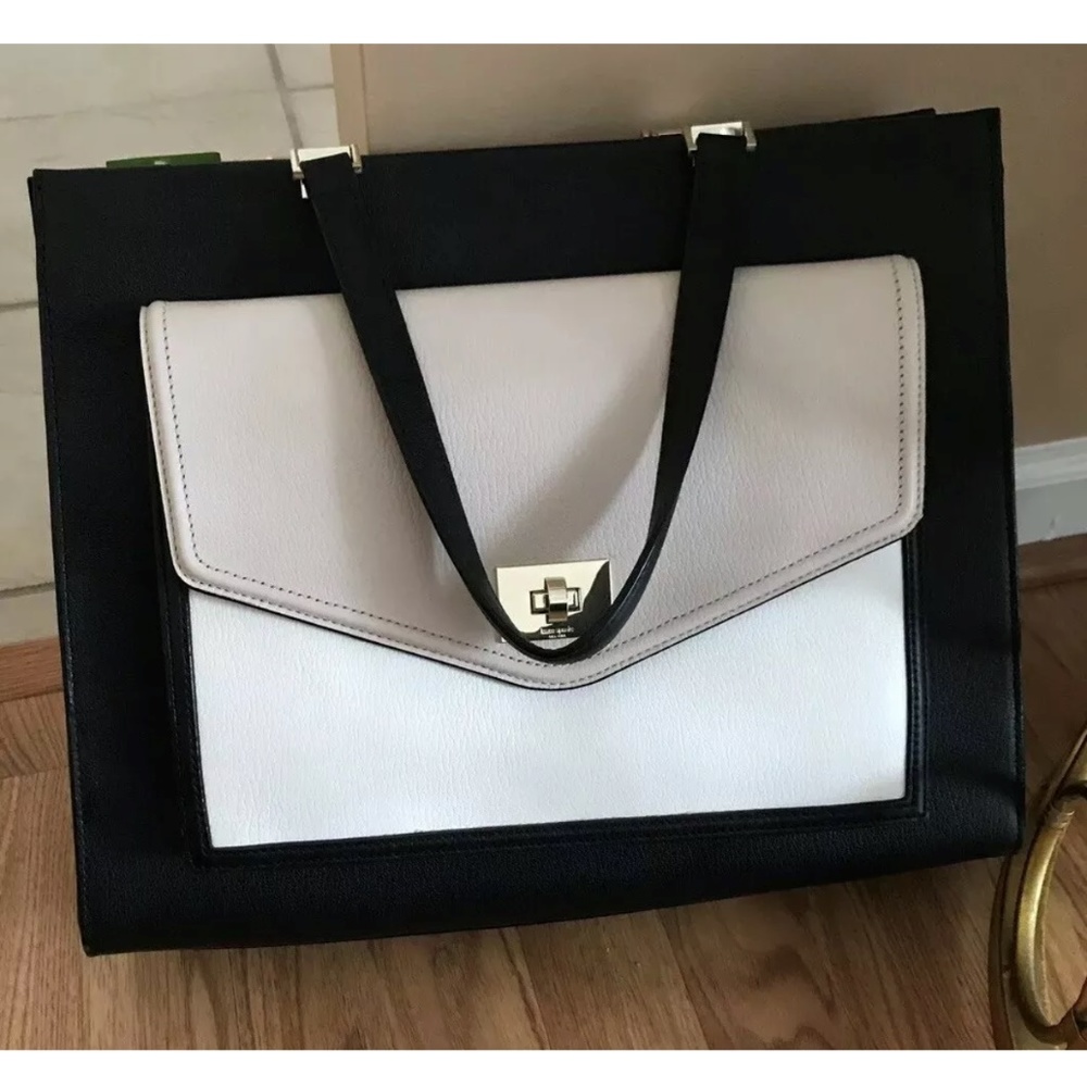 Kate Spade Juliette Walter Place Black Pebble NWT